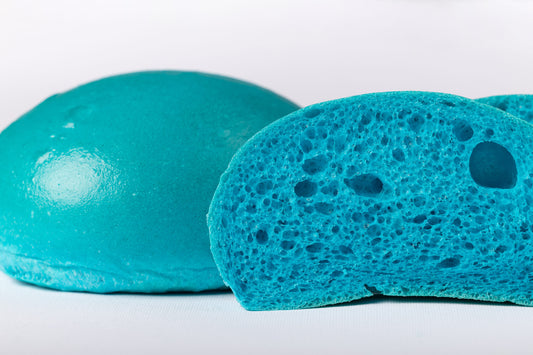 BLUE PARTY: Busta 3 pezzi, Diametro 13 cm,  Peso singolo pezzo 115g