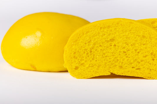 YELLOW PARTY: Busta 3 pezzi, Diametro 13 cm,  Peso singolo pezzo 115g