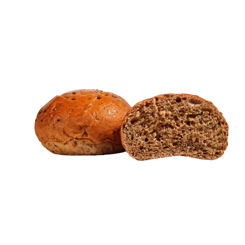 PANINO AI CEREALI: Busta 2 pezzi, Diametro 12 cm,  Peso singolo pezzo 100g